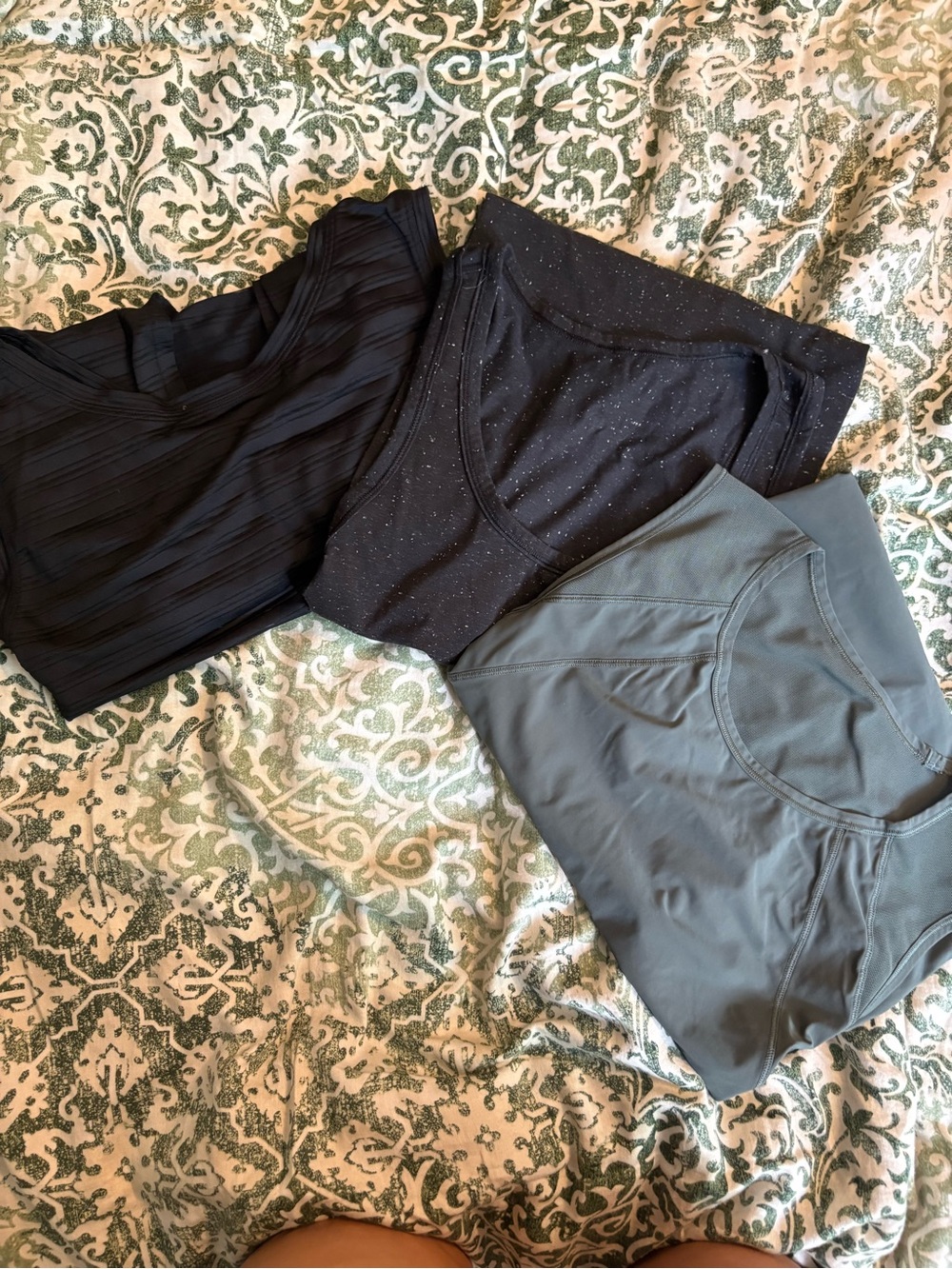 lululemon athletica Women’s Tank Tops in Black, Gray, and Dark Green